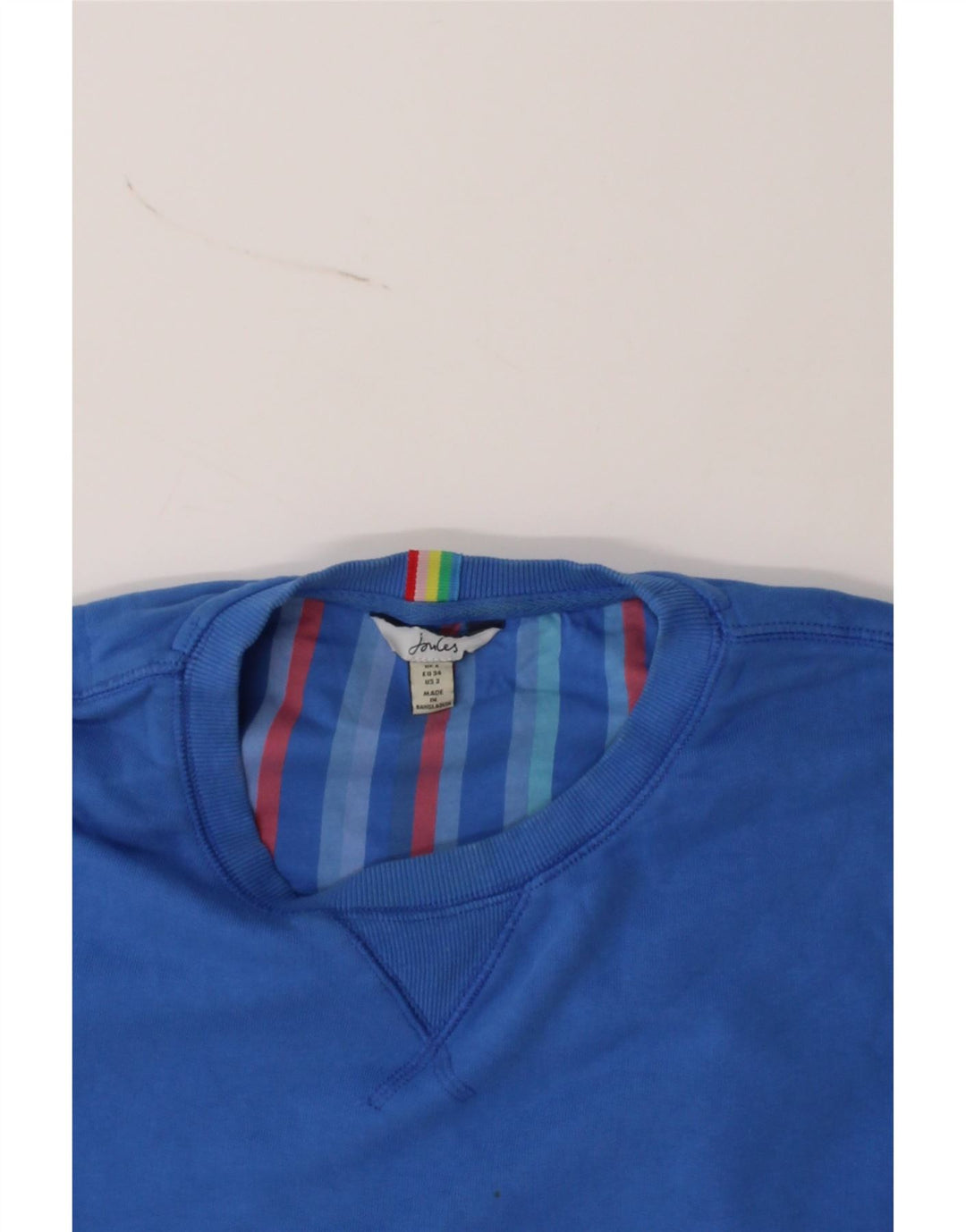 JOULES Womens Oversized Sweatshirt Jumper UK 6 XS Blue Vintage Joules and Second-Hand Joules from Messina Hembry 