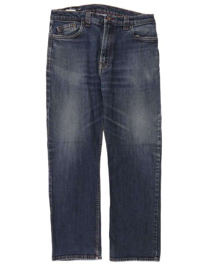 Ανδρικό τζιν Marks & Spencer Blue Harbor Straight W36 L29 Blue Cotton
