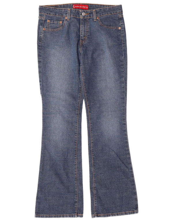LEVI'S Γυναικείο 518 Super Low Bootcut Τζιν US 9 Medium W31 L32 Μπλε βαμβακερό