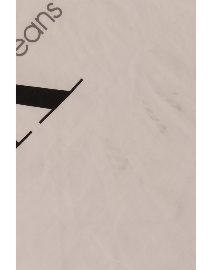 Ανδρικό γραφικό μπλουζάκι CALVIN KLEIN JEANS Μικρό βαμβακερό