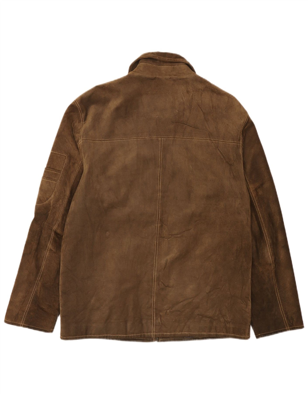 C&A Ανδρικό Suede Jacket UK 36 Small Brown Δερμάτινο
