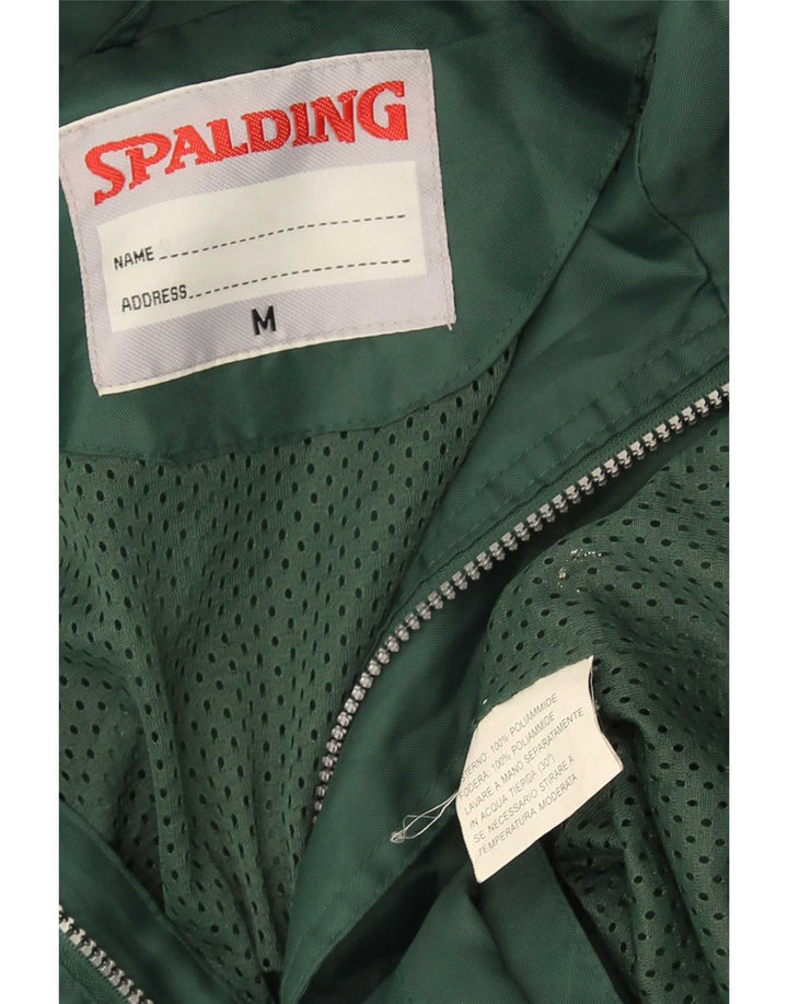 Spalding Ανδρικό μπουφάν βροχής με κουκούλα UK 38 Medium Green Polyamide