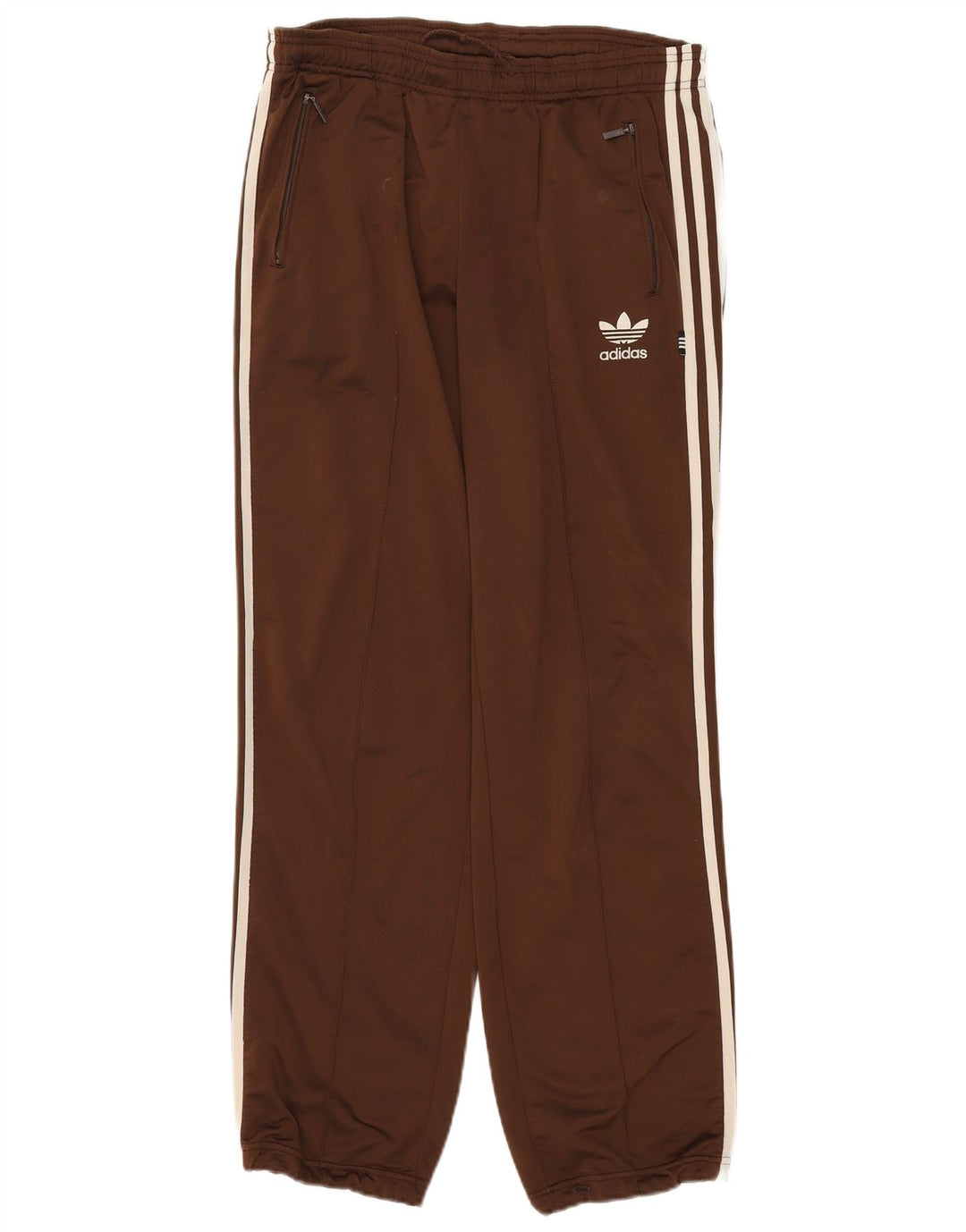 Adidas Ανδρική φόρμα παντελόνι Joggers UK 38/40 Μεσαίο καφέ πολυεστέρας