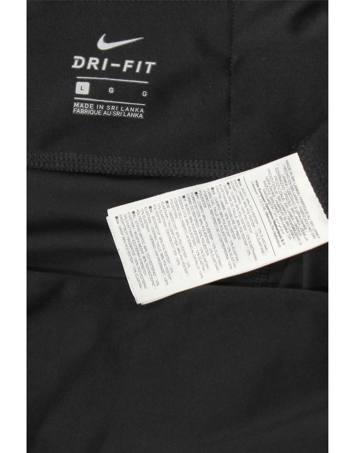 Γυναικεία κολάν NIKE Dri Fit UK 14 Large Black Polyester