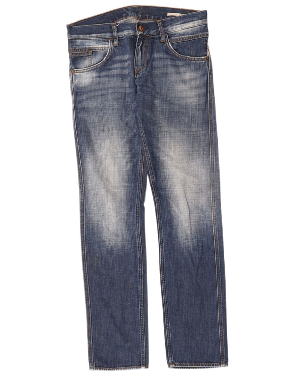 Meltin' Pot Ανδρικό Boyfriend Fit ίσιο τζιν W32 L31 Μπλε βαμβακερό