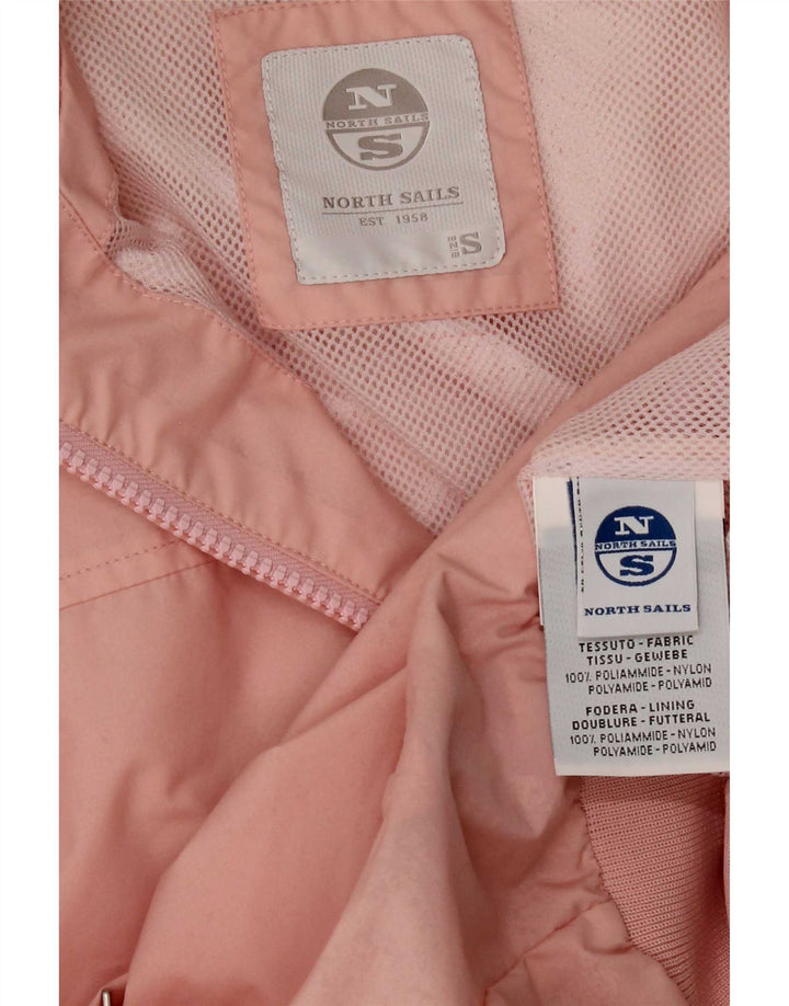 North Sails Γυναικείο Bomber Jacket UK 10 Small Pink Polyamide