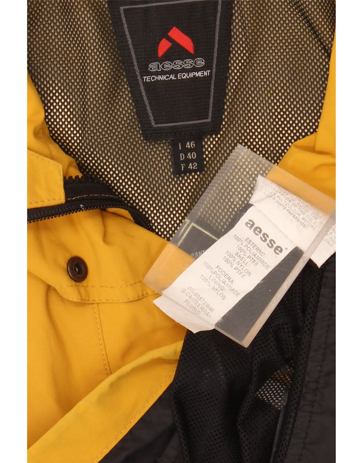 AESSE Γυναικείο Μπουφάν βροχής IT 46 Μεγάλο Κίτρινο Νάιλον