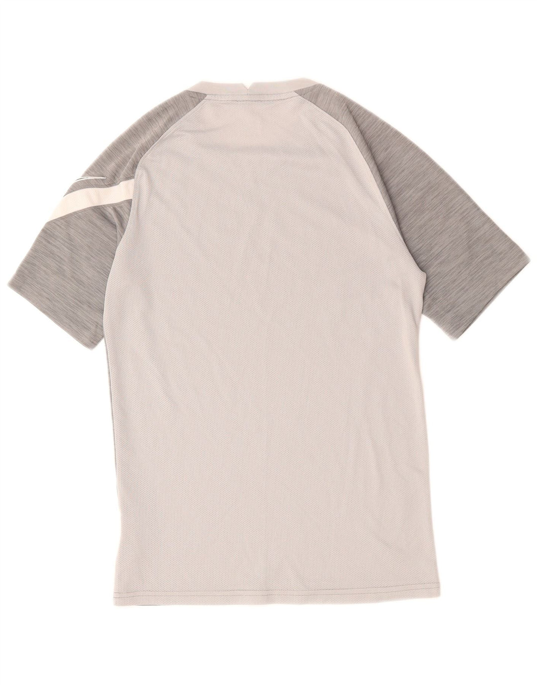 Ανδρικό γραφικό μπλουζάκι NIKE Dri Fit Top Small Grey Colorblock Polyester
