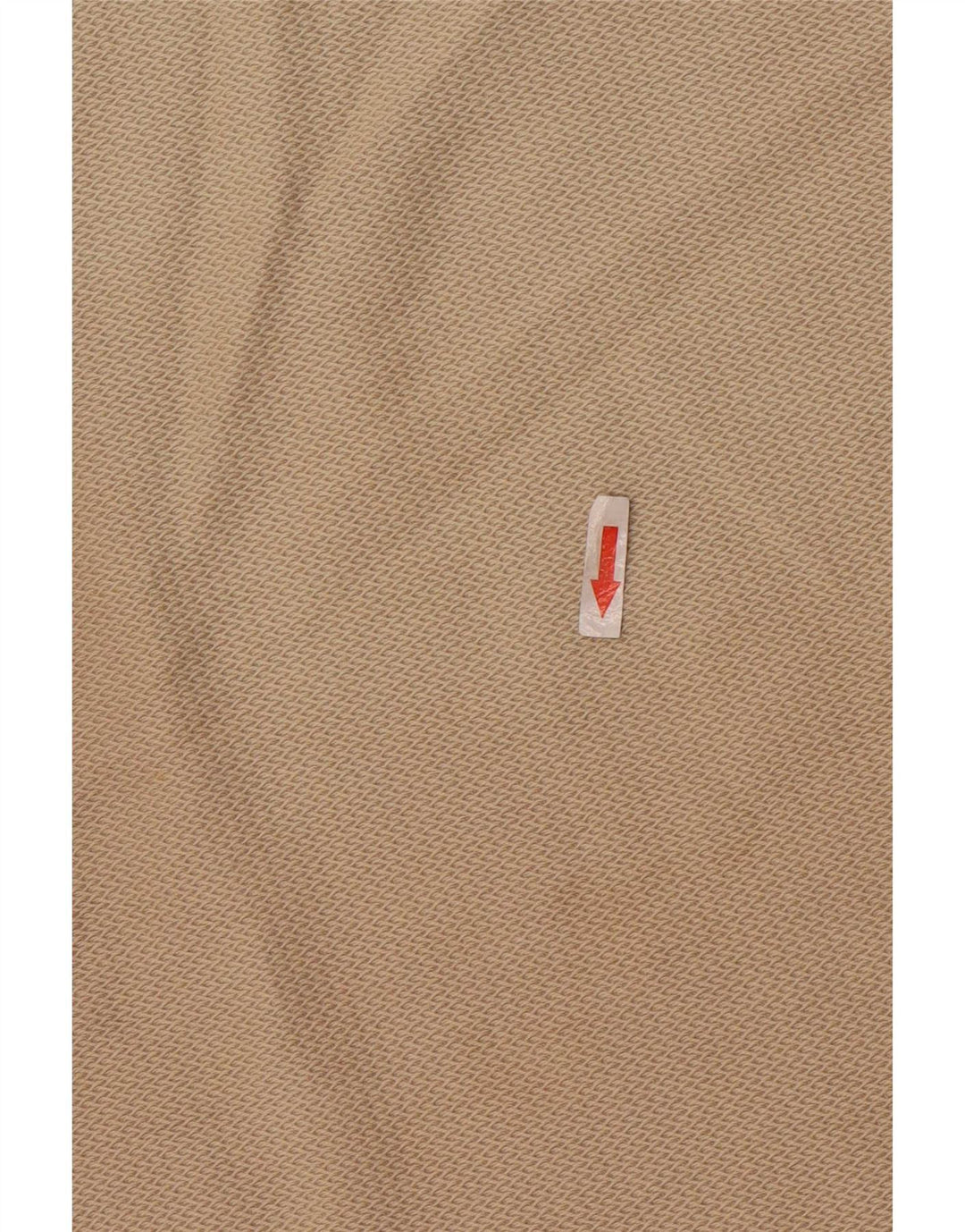 Ανδρικό T-Shirt Zara Τοπ μεσαίο μπεζ βαμβακερό
