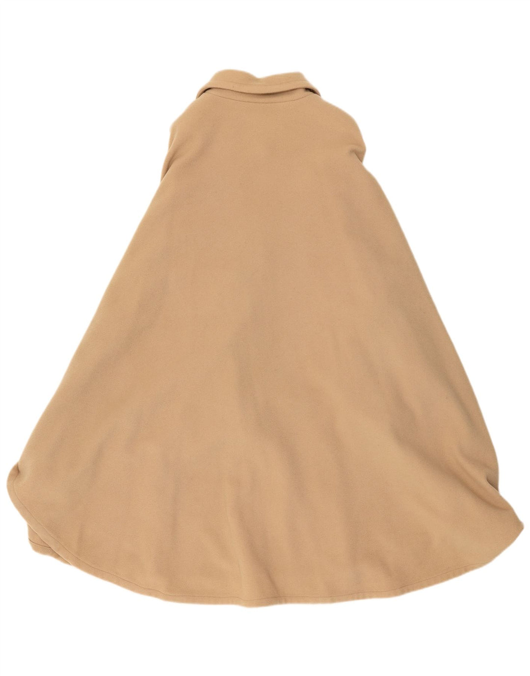 Vintage Γυναικείο Παλτό Poncho One Size Beige μαλλί Paisley