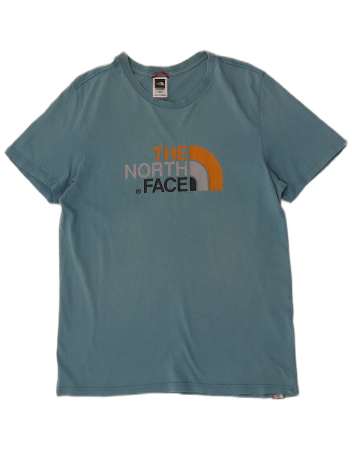 Ανδρικό γραφικό T-Shirt North Face Top Medium Blue