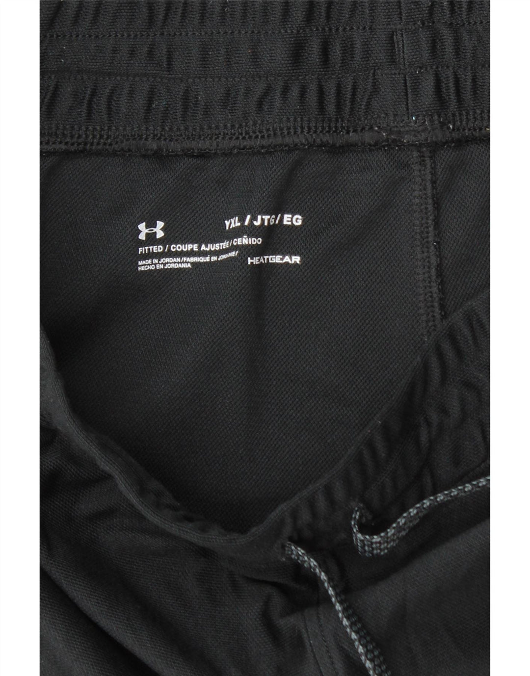 UNDER ARMOR Boys αθλητική φόρμα παντελόνι Joggers 13-14 ετών XL Μαύρο