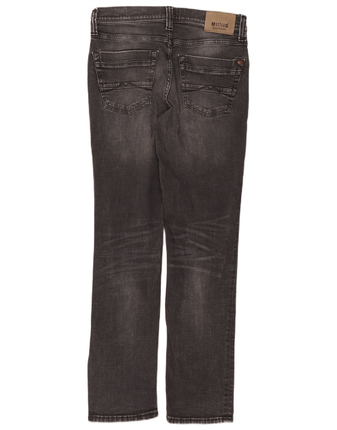 Mustang Ανδρικό Washington Straight Jeans W31 L32 Γκρι βαμβακερό