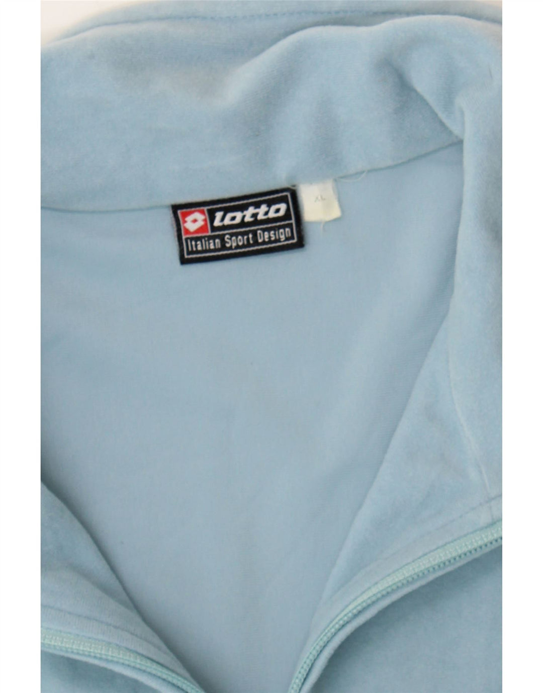 LOTTO Womens Fleece Jacket UK 18 XL Blue Polyester Vintage Lotto and Second-Hand Lotto from Messina Hembry 