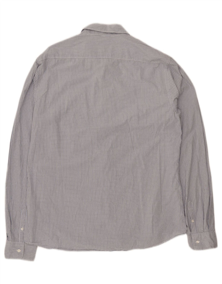 SUN68 Mens Shirt 2XL Blue Check Cotton Vintage Sun68 and Second-Hand Sun68 from Messina Hembry 