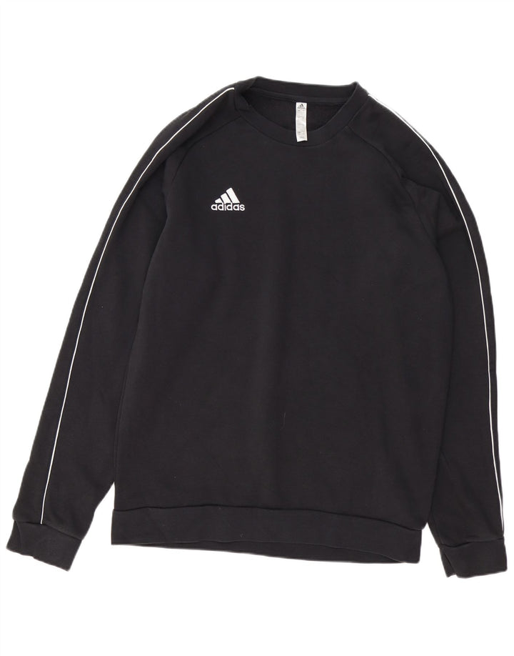 Ανδρικό φούτερ ADIDAS Jumper μεγάλο μαύρο βαμβακερό