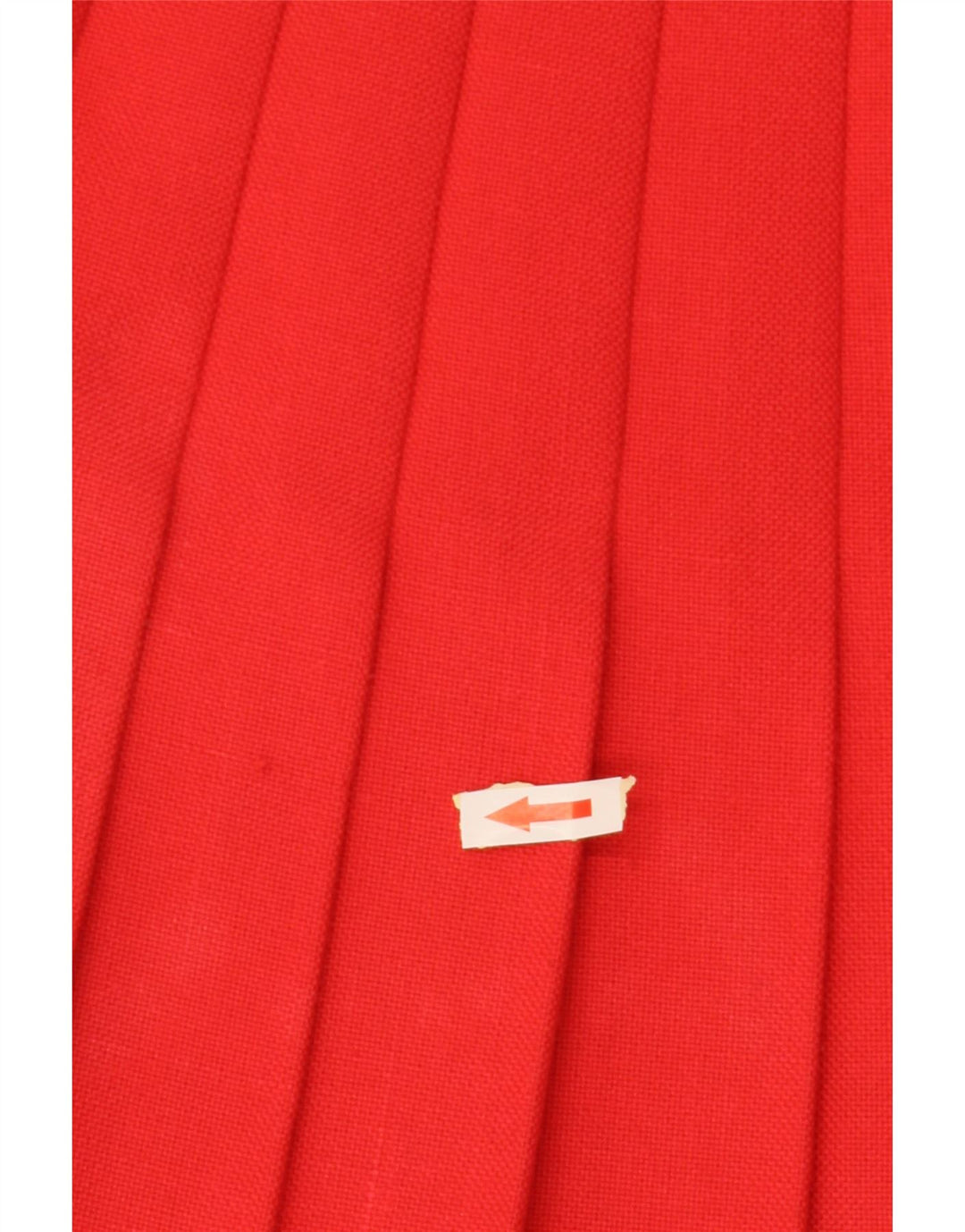 Γυναικεία Φούστα Πλισέ μαχαιριού VINTAGE IT 36 XS W24 Κόκκινη