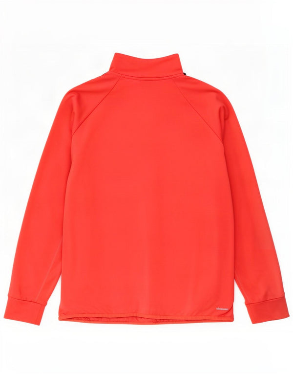 Adidas Γυναικεία φόρμα Climalite Top Jacket UK 20/22 XL Pink Polyester