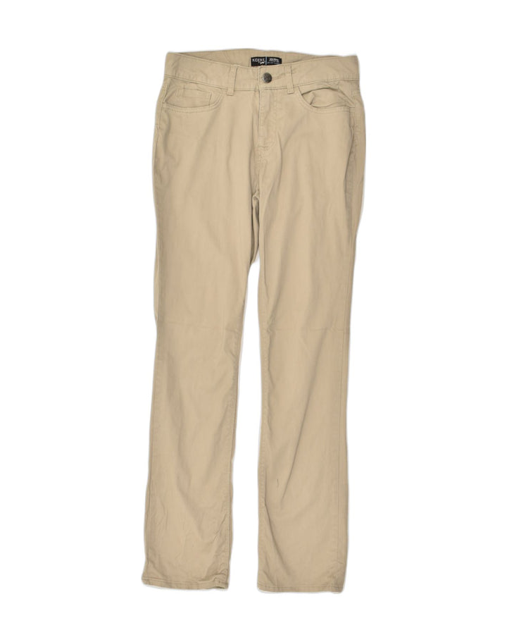 LEE Womens Mid Rise Straight Casual Trousers US 10 Large W30 L30 Beige | Vintage Lee | Thrift | Second-Hand Lee | Used Clothing | Messina Hembry 