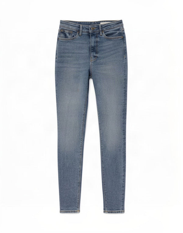 Zara Γυναικείο Skinny Jeans EU 38 Small W28 L28 Blue Cotton