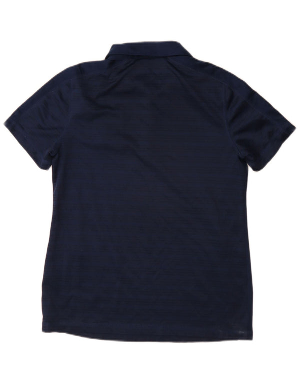 Adidas γυναικεία Rangers Polo UK 12 Medium Navy Blue Pinstripe Polyester