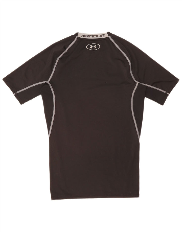 Ανδρικό μπλουζάκι συμπίεσης Under Armour Top Medium Μαύρο ριγέ