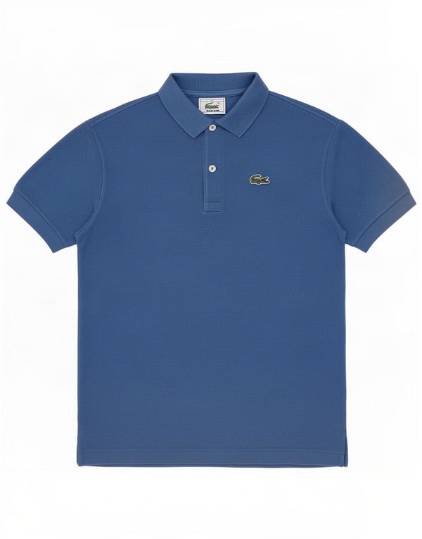 Lacoste Boys Polo πουκάμισο 11-12 ετών Μπλε βαμβακερό