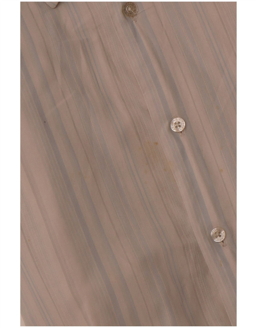 PIERRE CARDIN Ανδρικό κοντομάνικο πουκάμισο 2XL βαμβακερό μπλε ριγέ