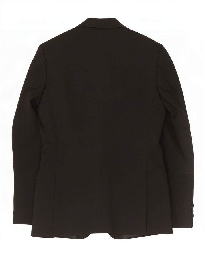John Lewis Ανδρικό μπουφάν blazer UK 40 μεγάλου μαύρου πολυεστέρα