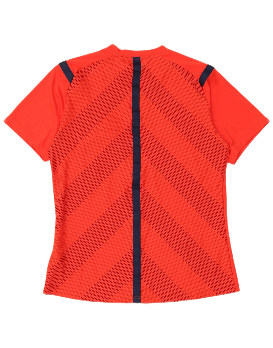 Adidas Boys Climacool T-Shirt 15-16 ετών μεγάλο κόκκινο ριγέ πολυεστέρα