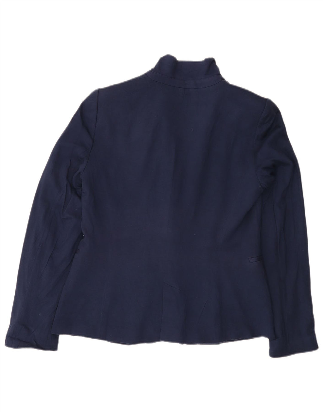 Zara Γυναικείο Μπλέιζερ Μπουφάν UK 14 Large Navy Blue