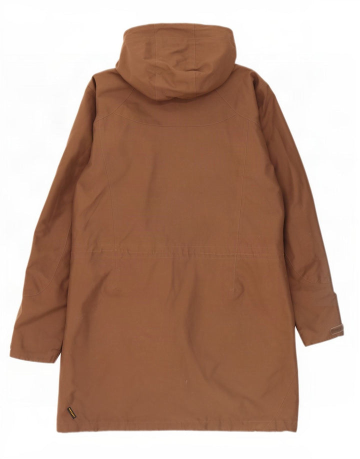 Jack Wolfskin Γυναικείο Jack Wolfskin με κουκούλα Parka UK 16 Large Brown Polyester