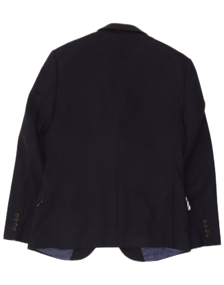 Marks & Spencer Ανδρικό μπλέιζερ με 2 κουμπιά μπουφάν UK 38 Medium Navy Blue New Wool