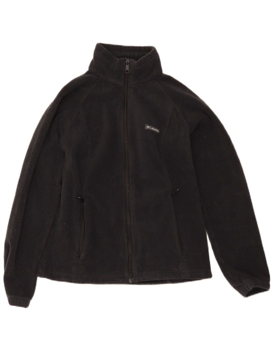 Columbia Γυναικείο Fleece Jacket UK 12 Medium Black Polyester