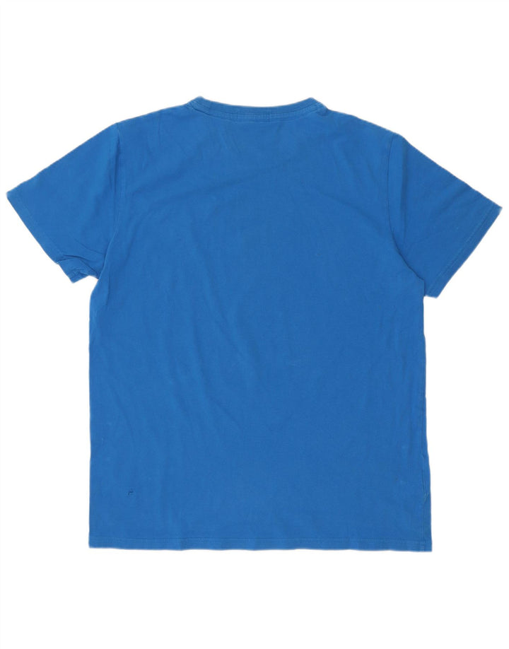 Fred Perry Ανδρικό T-Shirt Top Large Blue