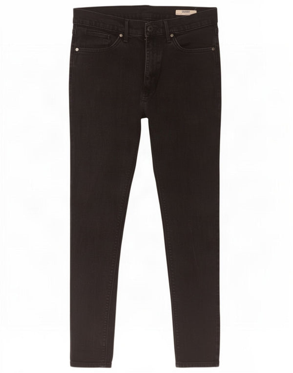 Marks & Spencer Mens Skinny Jeans W32 L29 Black Cotton