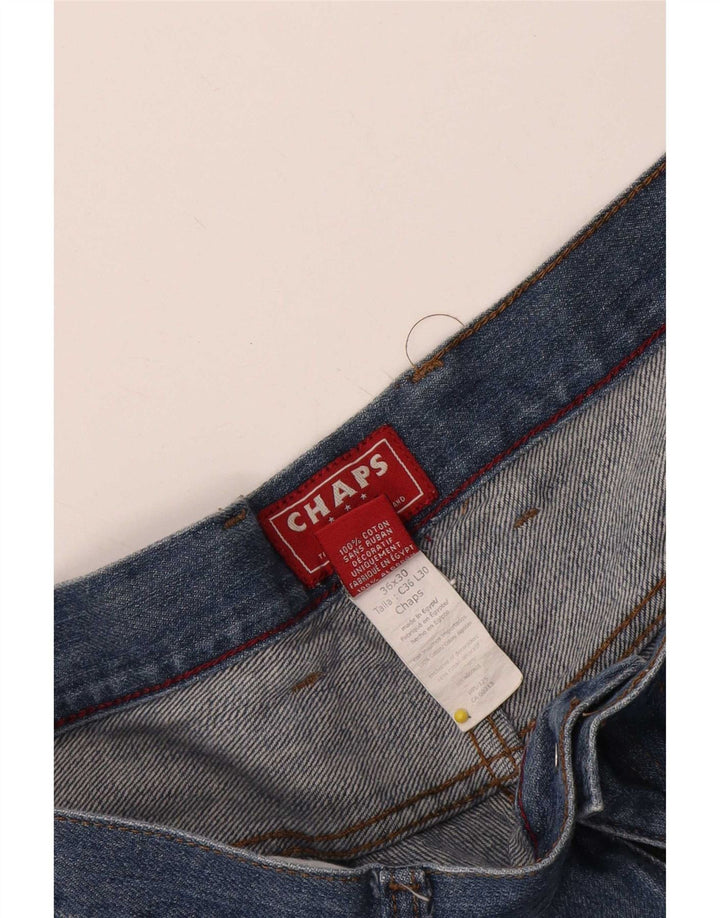 Ανδρικό τζιν Chaps ίσιο W36 L30 Μπλε βαμβακερό