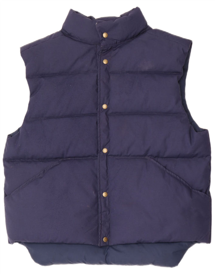 Tempco Ανδρικό padded Gilet UK 42 XL Navy Blue Polyester