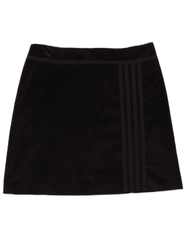 Γυναικεία βελούδινη μίνι φούστα Penny Black UK 12 μεσαία W30 μαύρη βισκόζη