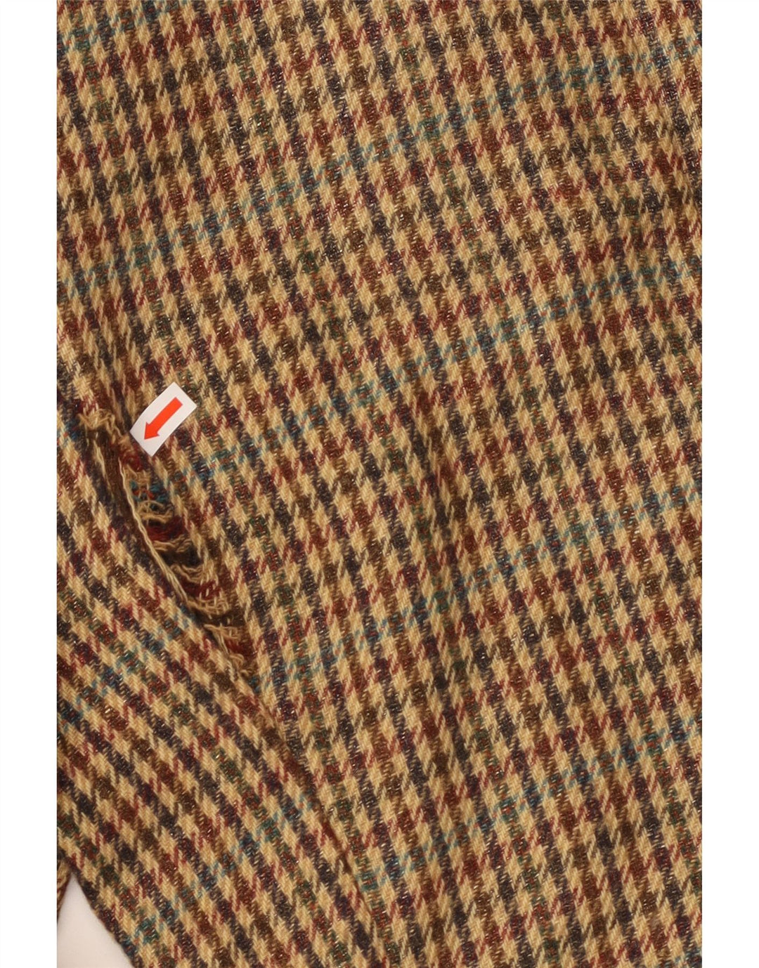 RICH & ROYAL Γυναικείο σακάκι σακάκι με 1 κουμπί EU 38 Μεσαίο καφέ Houndstooth