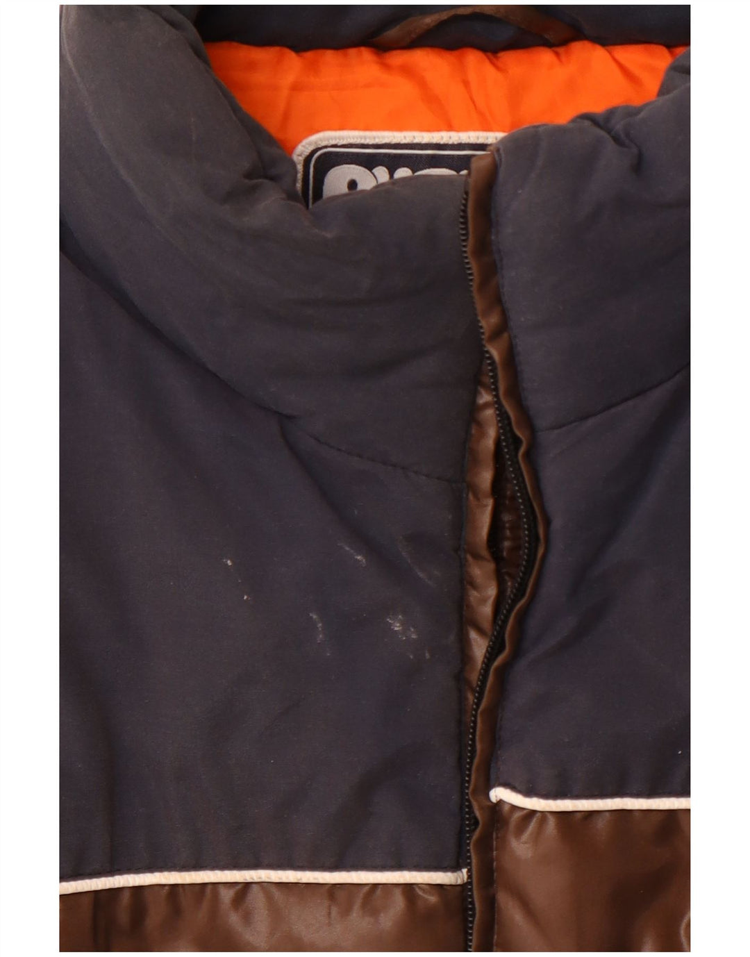 PUFFA ανδρική επένδυση Gilet UK 44 2XL καφέ χρώματος πολυεστέρας