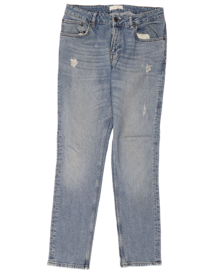 Ανδρικό Reiss Distressed Slim Jeans W32 L30 Blue Cotton