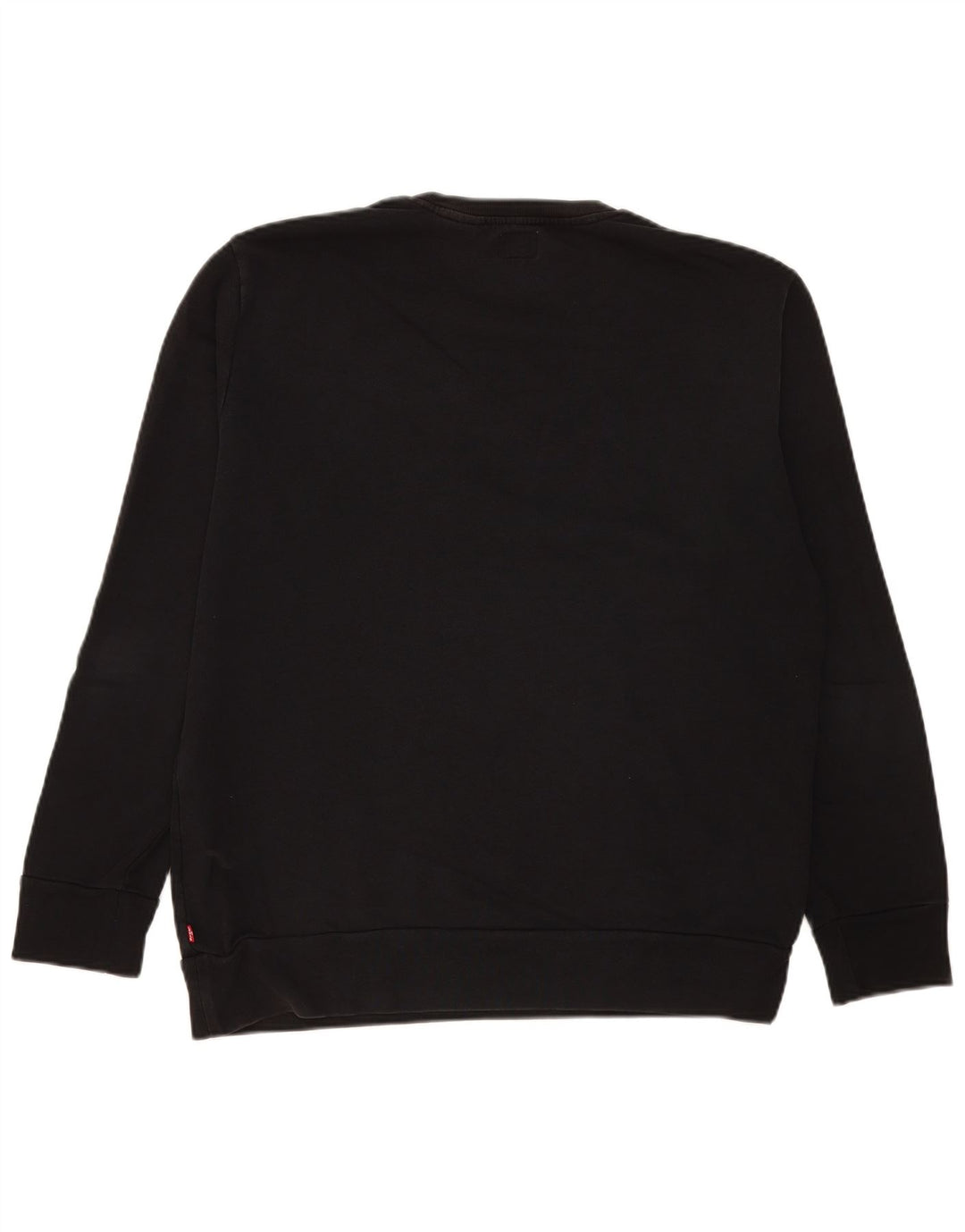 Ανδρικό γραφικό φούτερ Levi's Jumper μεγάλο μαύρο βαμβακερό