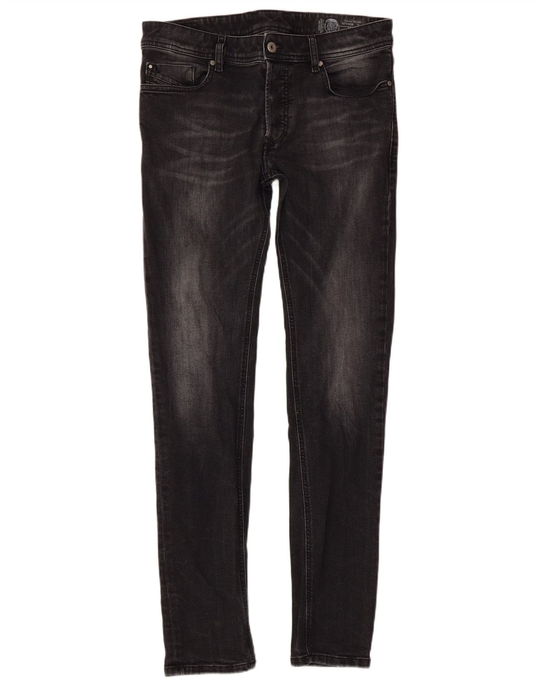 Ανδρικό Skinny Jeans DIESEL W30 L32 Μαύρο βαμβακερό