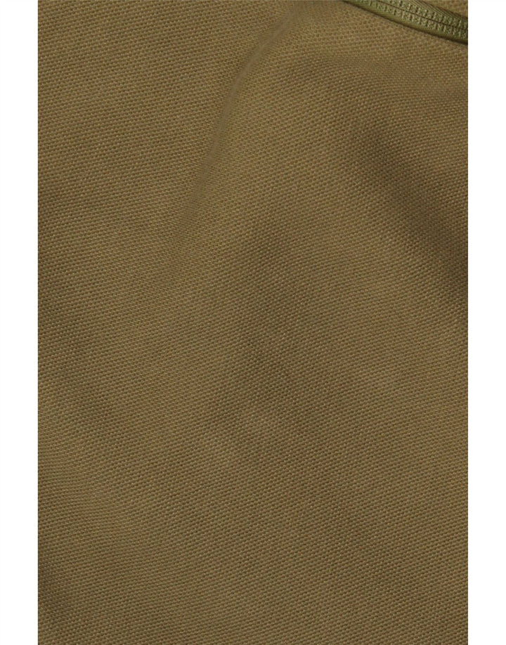 Ανδρικό πουλόβερ με κουκούλα με φερμουάρ ADIDAS μεγάλο χακί