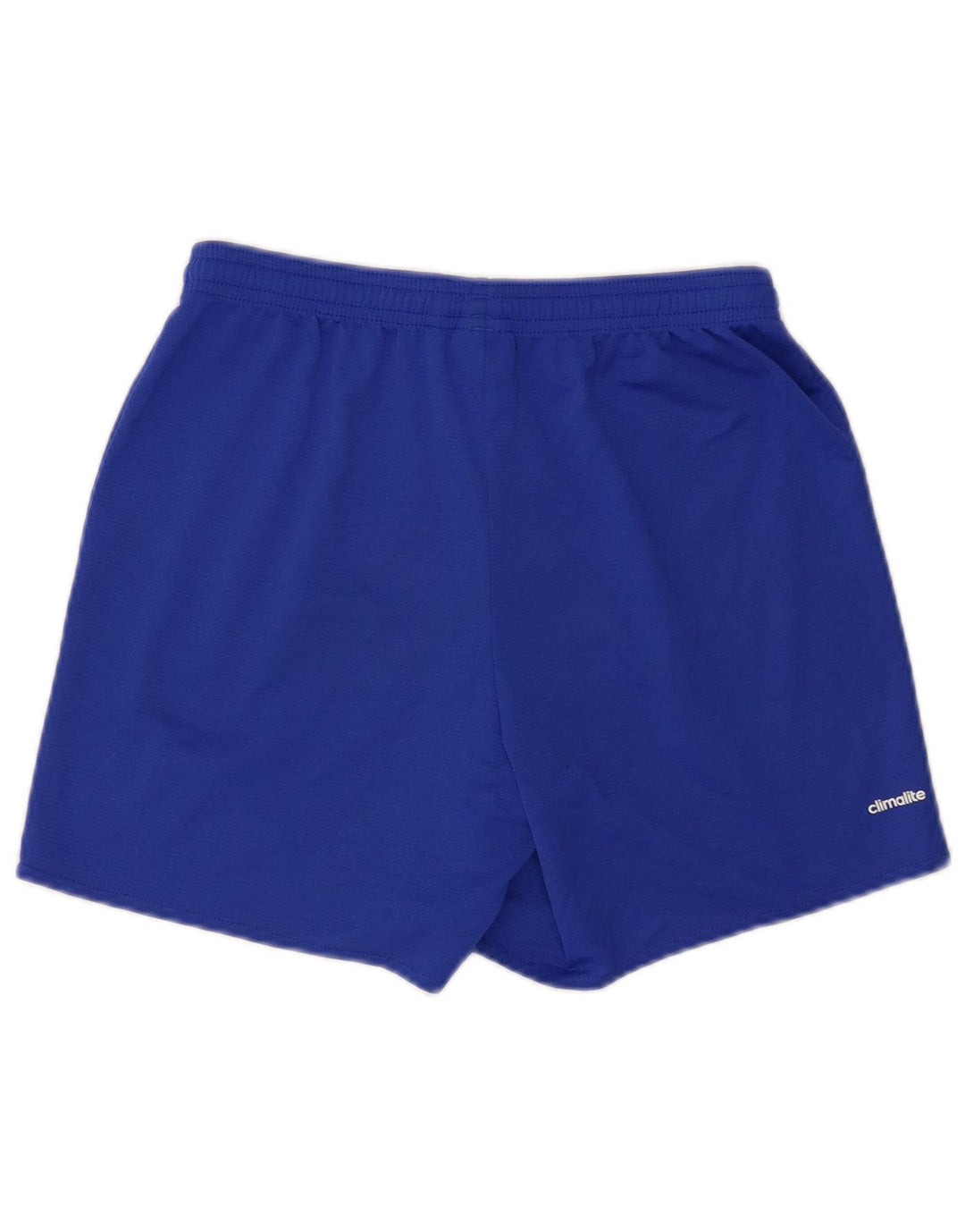 Γυναικείο αθλητικό σορτς Adidas Climalite UK 10 Small Blue Polyester