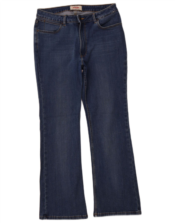 WRANGLER Γυναικείο Bootcut Jeans W31 L30 Μπλε βαμβακερό