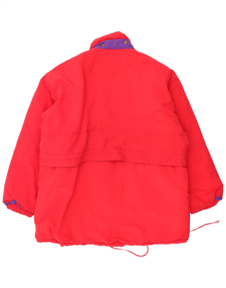 Vintage Ανδρικό Μπουφάν Windbreaker UK 44 2XL Red Polyamide