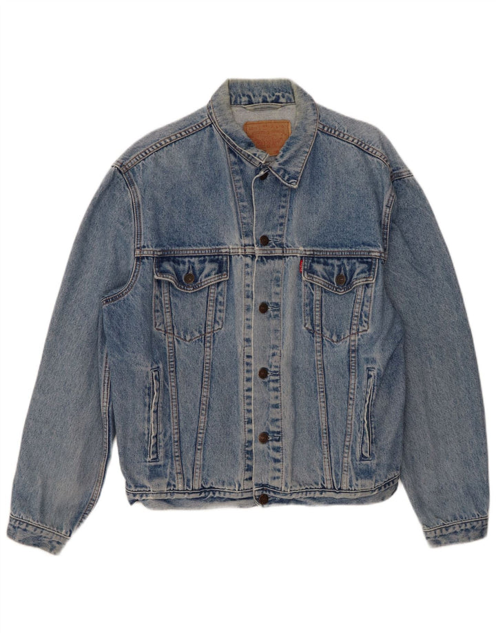 Ανδρικό τζιν μπουφάν Levi's UK 40 μεγάλο μπλε βαμβακερό