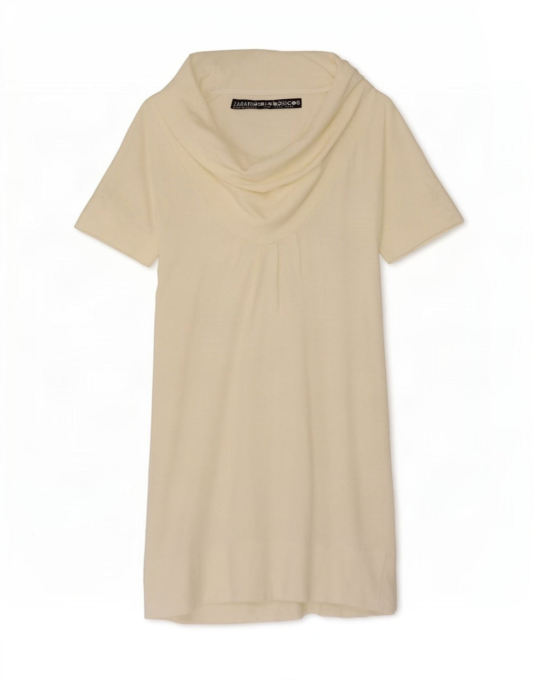 Zara Γυναικείο φόρεμα Shift UK 14 Large Off White